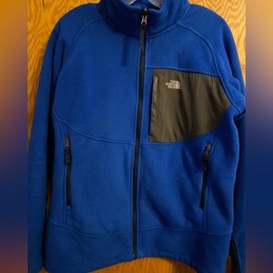 The North Face Jacket Boys Blue XL Fleece Kids Youth